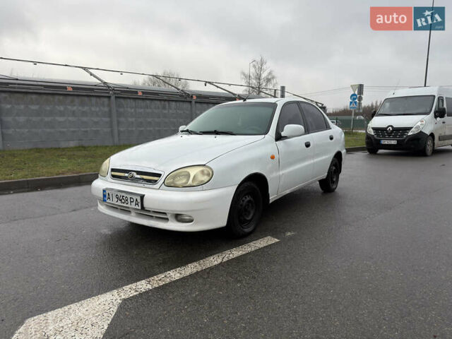 Білий ЗАЗ Ланос, об'ємом двигуна 1.5 л та пробігом 180 тис. км за 1650 $, фото 1 на Automoto.ua
