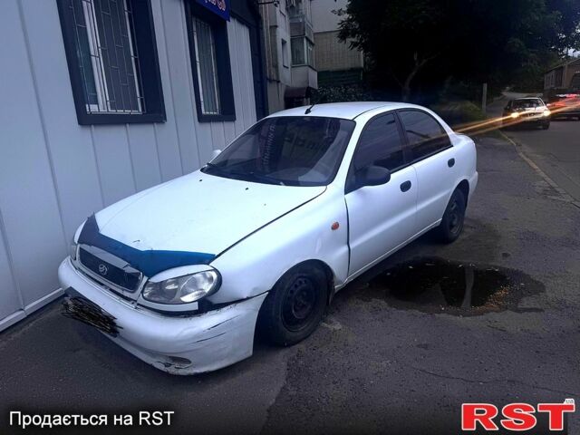 Білий ЗАЗ Ланос, об'ємом двигуна 1.5 л та пробігом 165 тис. км за 950 $, фото 1 на Automoto.ua
