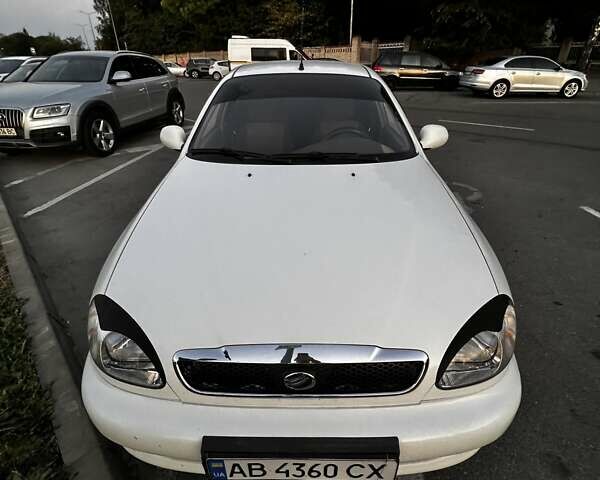 Белый ЗАЗ Ланос, объемом двигателя 1.4 л и пробегом 144 тыс. км за 3200 $, фото 1 на Automoto.ua