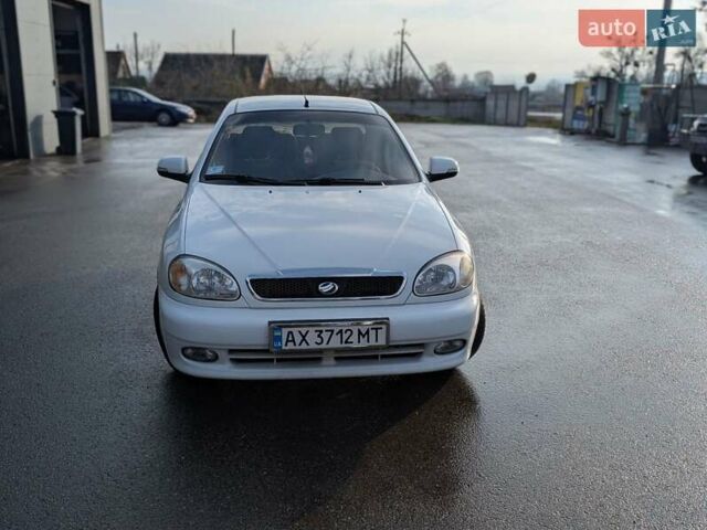 Білий ЗАЗ Ланос, об'ємом двигуна 1.5 л та пробігом 123 тис. км за 4000 $, фото 1 на Automoto.ua