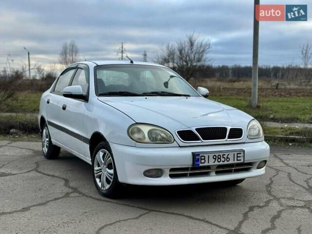 Белый ЗАЗ Ланос, объемом двигателя 1.5 л и пробегом 280 тыс. км за 2000 $, фото 1 на Automoto.ua
