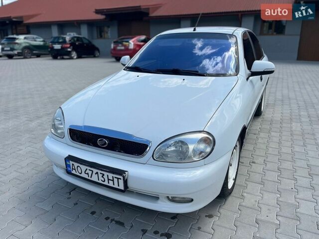 Білий ЗАЗ Ланос, об'ємом двигуна 1.4 л та пробігом 185 тис. км за 3600 $, фото 1 на Automoto.ua