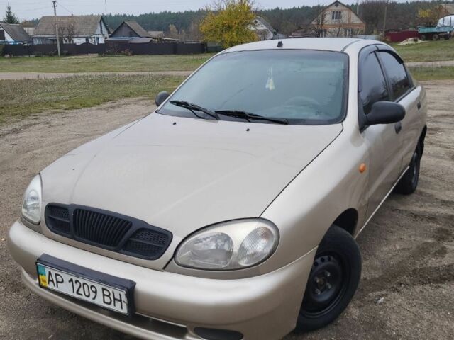 Бежевый ЗАЗ Ланос, объемом двигателя 1.3 л и пробегом 250 тыс. км за 1550 $, фото 1 на Automoto.ua