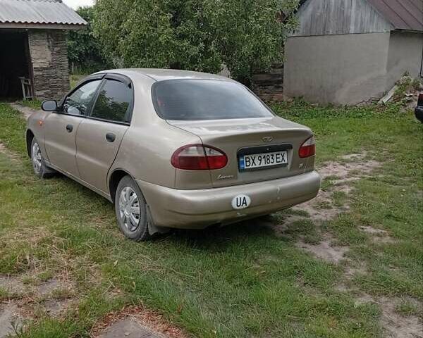 Бежевый ЗАЗ Ланос, объемом двигателя 1.39 л и пробегом 215 тыс. км за 2350 $, фото 1 на Automoto.ua