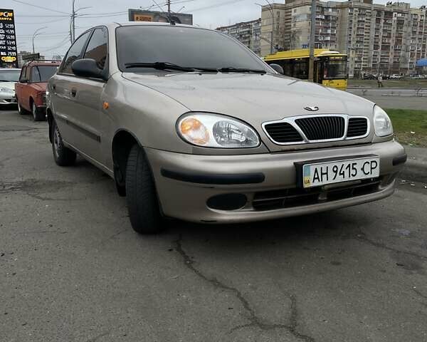 Бежевый ЗАЗ Ланос, объемом двигателя 1.39 л и пробегом 132 тыс. км за 1800 $, фото 1 на Automoto.ua