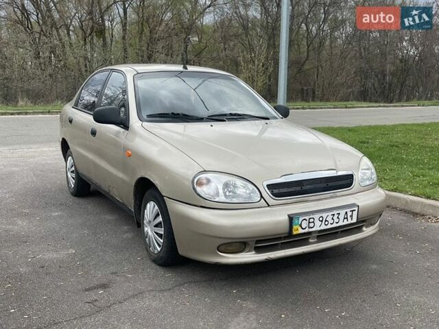 Бежевый ЗАЗ Ланос, объемом двигателя 1.5 л и пробегом 160 тыс. км за 1350 $, фото 1 на Automoto.ua