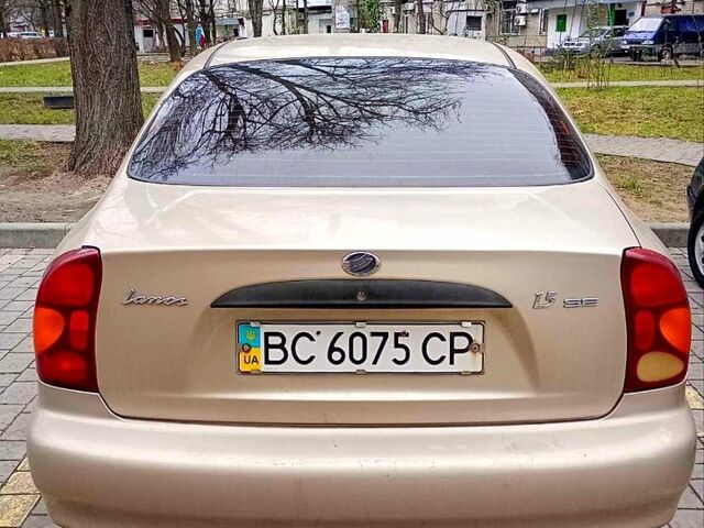 Бежевий ЗАЗ Ланос, об'ємом двигуна 1.5 л та пробігом 186 тис. км за 2900 $, фото 1 на Automoto.ua