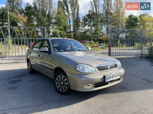 Бежевый ЗАЗ Ланос, объемом двигателя 1.4 л и пробегом 194 тыс. км за 3199 $, фото 1 на Automoto.ua