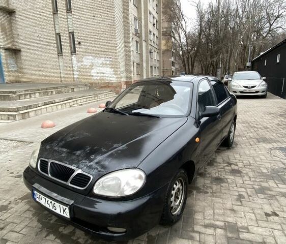 Чорний ЗАЗ Ланос, об'ємом двигуна 1.3 л та пробігом 199 тис. км за 1350 $, фото 1 на Automoto.ua