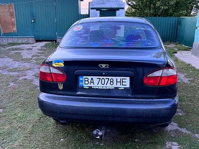 Черный ЗАЗ Ланос, объемом двигателя 1.3 л и пробегом 183 тыс. км за 2500 $, фото 1 на Automoto.ua