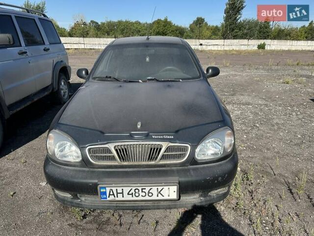 Черный ЗАЗ Ланос, объемом двигателя 1.5 л и пробегом 516 тыс. км за 1794 $, фото 1 на Automoto.ua