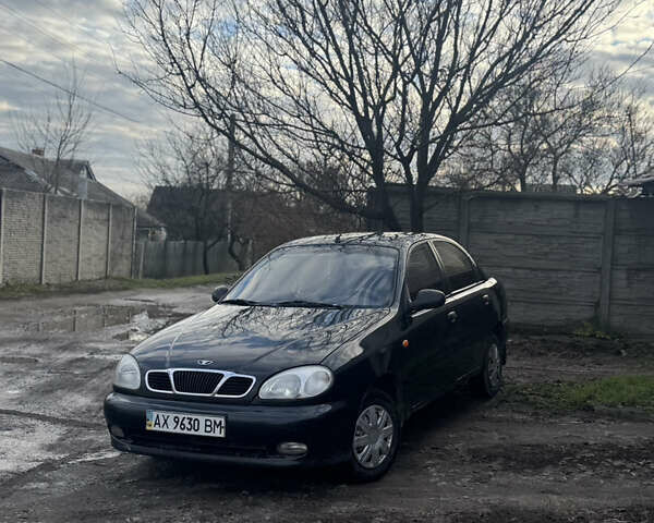 Чорний ЗАЗ Ланос, об'ємом двигуна 1.5 л та пробігом 242 тис. км за 1950 $, фото 1 на Automoto.ua