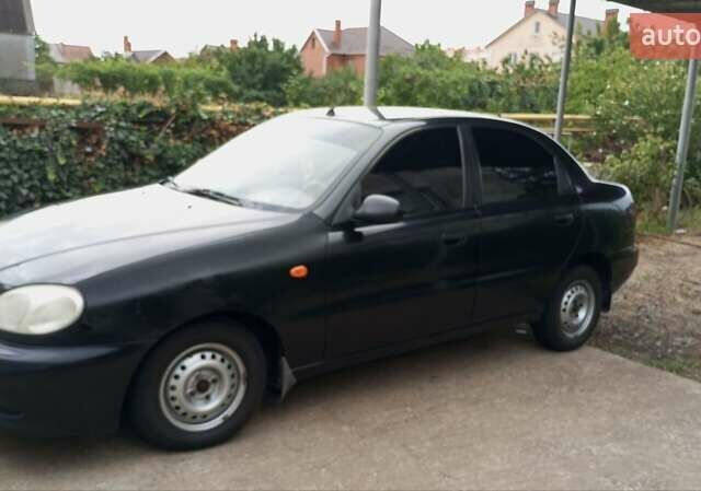 Черный ЗАЗ Ланос, объемом двигателя 1.39 л и пробегом 242 тыс. км за 2500 $, фото 1 на Automoto.ua