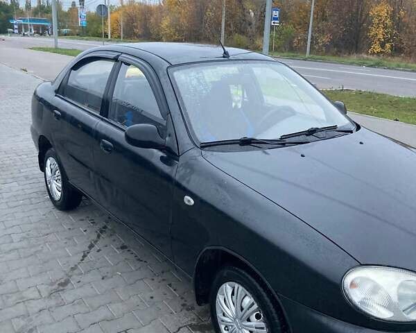 ЗАЗ Ланос 2008 в Полтаве на Automoto.ua Черный ЗАЗ Ланос, объемом двигателя 1.39 л и пробегом 93 тыс. км за 2350 $, фото 1 на Automoto.ua