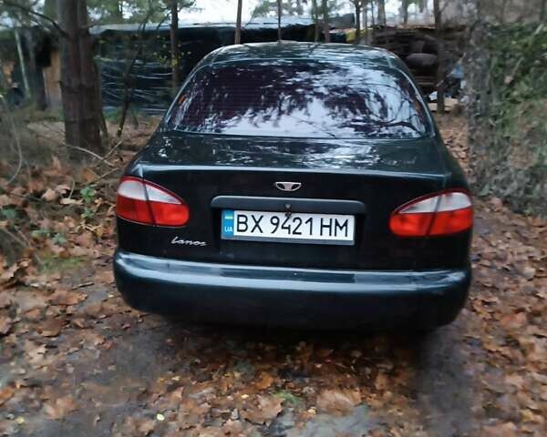 Черный ЗАЗ Ланос, объемом двигателя 1.39 л и пробегом 170 тыс. км за 2500 $, фото 1 на Automoto.ua
