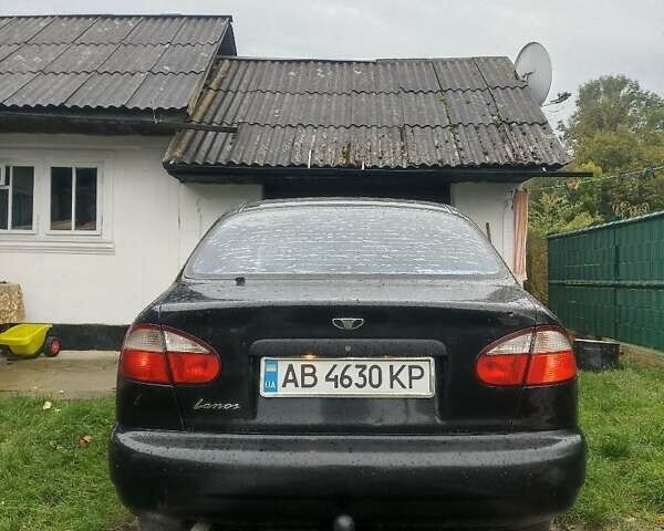 Чорний ЗАЗ Ланос, об'ємом двигуна 1.39 л та пробігом 237 тис. км за 2050 $, фото 1 на Automoto.ua