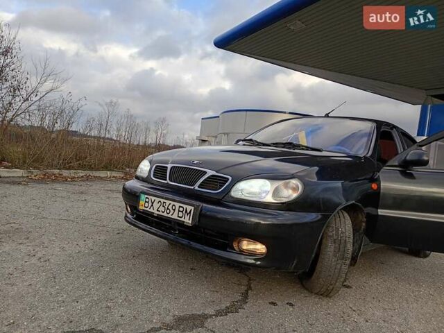 Черный ЗАЗ Ланос, объемом двигателя 1.39 л и пробегом 195 тыс. км за 2000 $, фото 1 на Automoto.ua