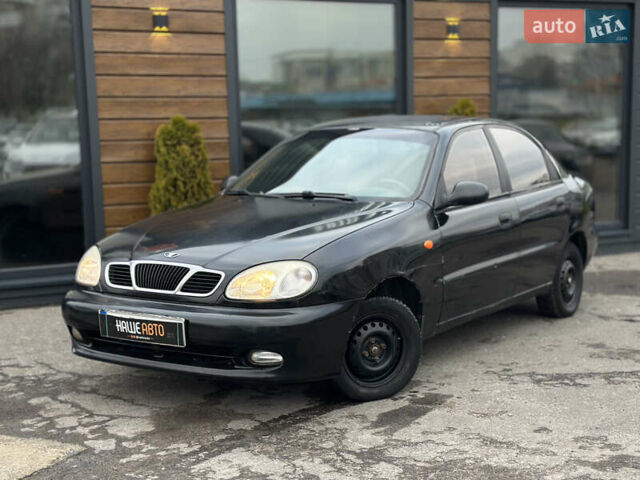 Черный ЗАЗ Ланос, объемом двигателя 1.5 л и пробегом 157 тыс. км за 2300 $, фото 1 на Automoto.ua