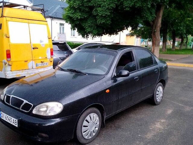 Черный ЗАЗ Ланос, объемом двигателя 1.4 л и пробегом 162 тыс. км за 1480 $, фото 1 на Automoto.ua