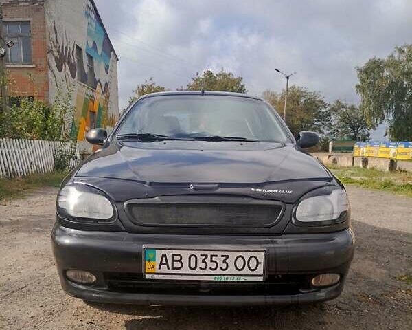 Черный ЗАЗ Ланос, объемом двигателя 1.5 л и пробегом 154 тыс. км за 2600 $, фото 1 на Automoto.ua