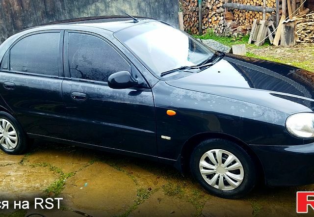 Черный ЗАЗ Ланос, объемом двигателя 1.6 л и пробегом 137 тыс. км за 2200 $, фото 1 на Automoto.ua