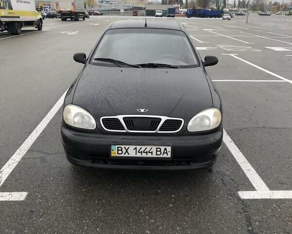 Черный ЗАЗ Ланос, объемом двигателя 1.5 л и пробегом 320 тыс. км за 2000 $, фото 1 на Automoto.ua