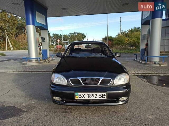 Черный ЗАЗ Ланос, объемом двигателя 1.6 л и пробегом 199 тыс. км за 2800 $, фото 1 на Automoto.ua