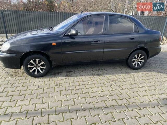 Черный ЗАЗ Ланос, объемом двигателя 1.35 л и пробегом 170 тыс. км за 2100 $, фото 1 на Automoto.ua