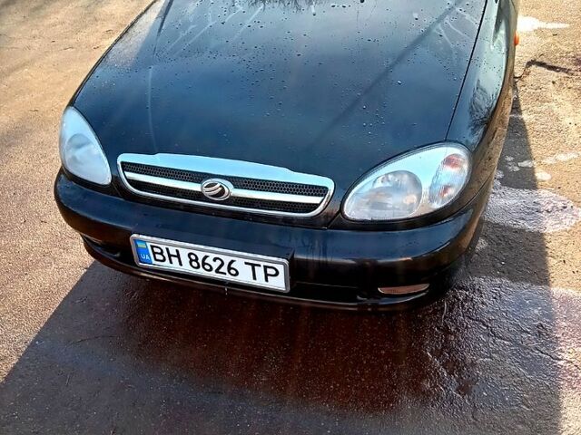 Чорний ЗАЗ Ланос, об'ємом двигуна 1.5 л та пробігом 124 тис. км за 3100 $, фото 1 на Automoto.ua