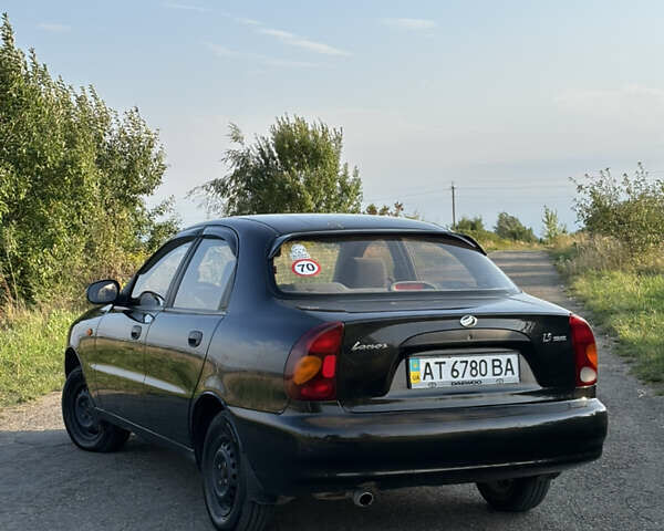 Чорний ЗАЗ Ланос, об'ємом двигуна 1.5 л та пробігом 88 тис. км за 2600 $, фото 1 на Automoto.ua
