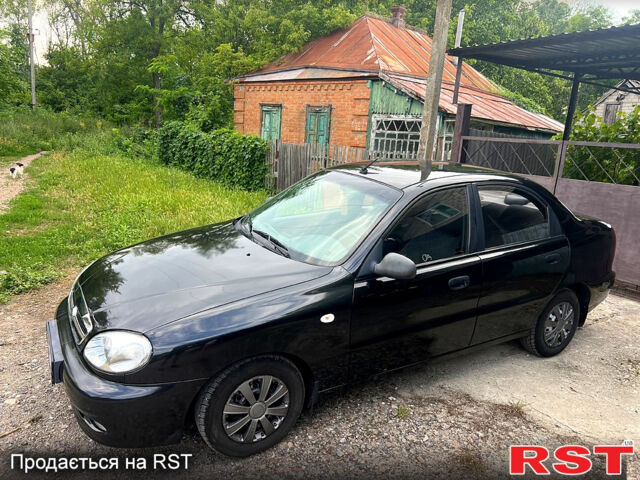 Черный ЗАЗ Ланос, объемом двигателя 1.5 л и пробегом 80 тыс. км за 3400 $, фото 1 на Automoto.ua
