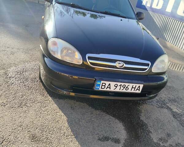 Черный ЗАЗ Ланос, объемом двигателя 1.5 л и пробегом 110 тыс. км за 2500 $, фото 1 на Automoto.ua