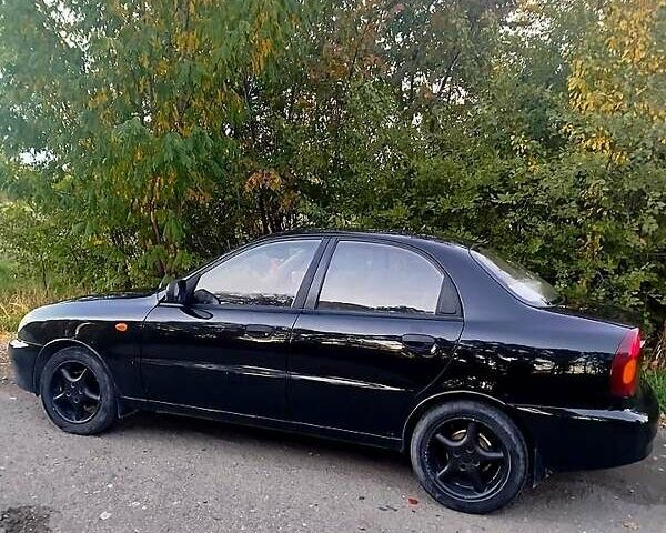 Черный ЗАЗ Ланос, объемом двигателя 1.5 л и пробегом 258 тыс. км за 2950 $, фото 1 на Automoto.ua