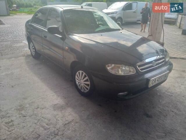 Черный ЗАЗ Ланос, объемом двигателя 1.5 л и пробегом 232 тыс. км за 2100 $, фото 1 на Automoto.ua