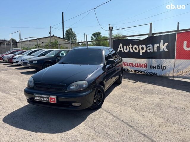 Черный ЗАЗ Ланос, объемом двигателя 1.5 л и пробегом 230 тыс. км за 3490 $, фото 1 на Automoto.ua