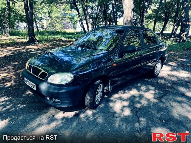 Чорний ЗАЗ Ланос, об'ємом двигуна 1.5 л та пробігом 250 тис. км за 2050 $, фото 1 на Automoto.ua