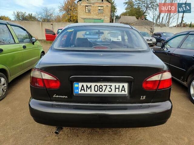 ЗАЗ Ланос 2011 в Первомайск на Automoto.ua Черный ЗАЗ Ланос, объемом двигателя 1.5 л и пробегом 189 тыс. км за 1800 $, фото 1 на Automoto.ua