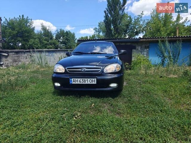 Черный ЗАЗ Ланос, объемом двигателя 1.4 л и пробегом 184 тыс. км за 4000 $, фото 1 на Automoto.ua
