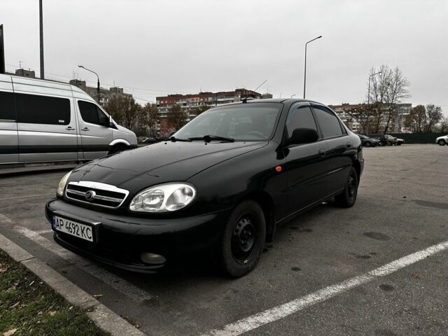 Черный ЗАЗ Ланос, объемом двигателя 1.5 л и пробегом 158 тыс. км за 3000 $, фото 1 на Automoto.ua