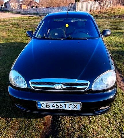 Черный ЗАЗ Ланос, объемом двигателя 1.5 л и пробегом 106 тыс. км за 3200 $, фото 1 на Automoto.ua