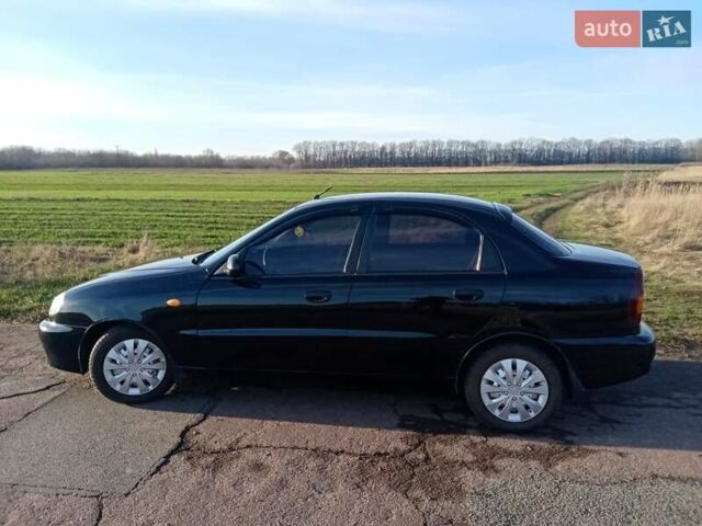 Черный ЗАЗ Ланос, объемом двигателя 1.5 л и пробегом 106 тыс. км за 3200 $, фото 1 на Automoto.ua