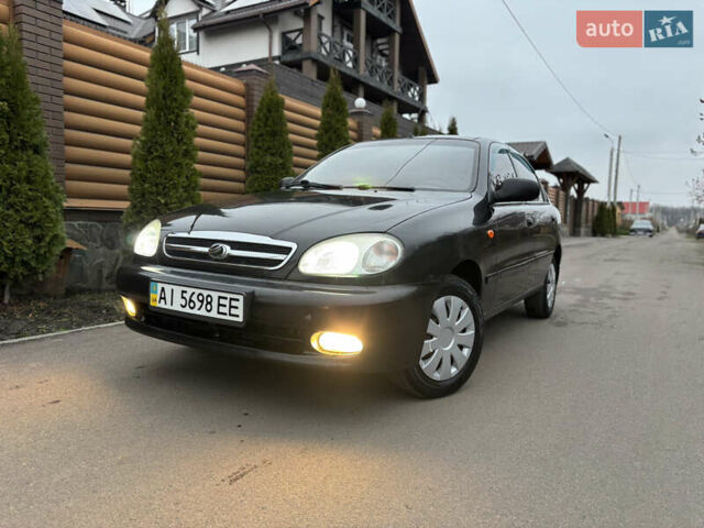 Черный ЗАЗ Ланос, объемом двигателя 1.5 л и пробегом 175 тыс. км за 2650 $, фото 1 на Automoto.ua