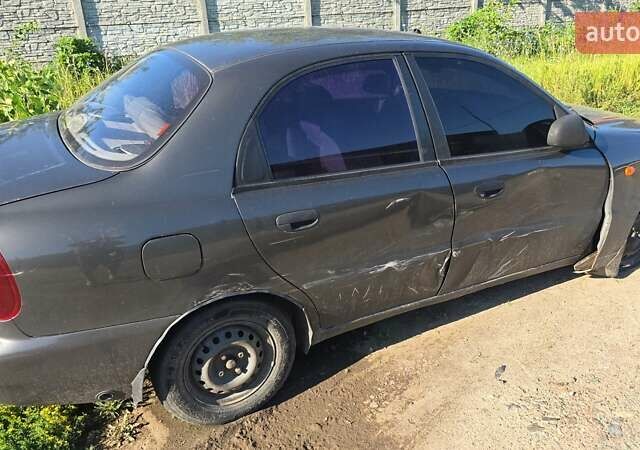 Черный ЗАЗ Ланос, объемом двигателя 1.5 л и пробегом 226 тыс. км за 1800 $, фото 1 на Automoto.ua