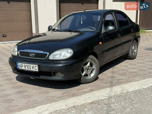 Чорний ЗАЗ Ланос, об'ємом двигуна 1.5 л та пробігом 333 тис. км за 1875 $, фото 1 на Automoto.ua