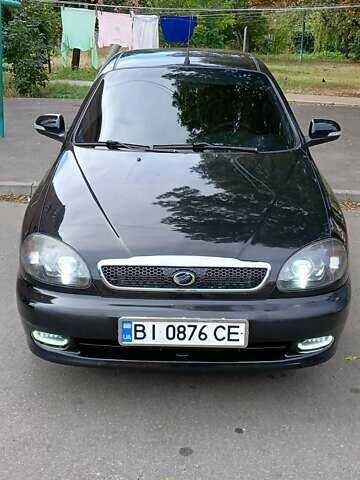 Черный ЗАЗ Ланос, объемом двигателя 1.5 л и пробегом 89 тыс. км за 3700 $, фото 1 на Automoto.ua