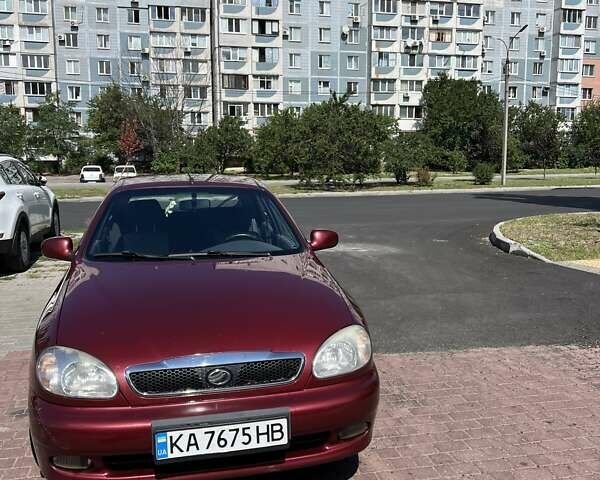 Червоний ЗАЗ Ланос, об'ємом двигуна 1.5 л та пробігом 125 тис. км за 3400 $, фото 1 на Automoto.ua