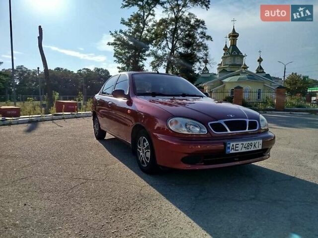 Червоний ЗАЗ Ланос, об'ємом двигуна 1.5 л та пробігом 237 тис. км за 2400 $, фото 1 на Automoto.ua