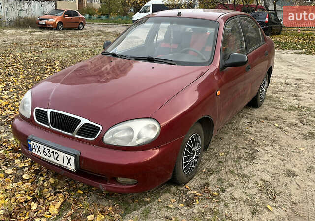 Червоний ЗАЗ Ланос, об'ємом двигуна 1.5 л та пробігом 267 тис. км за 2200 $, фото 1 на Automoto.ua