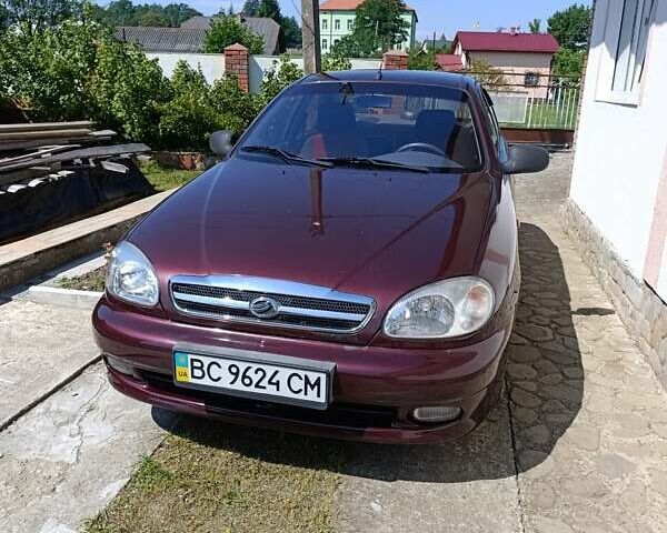 Червоний ЗАЗ Ланос, об'ємом двигуна 1.5 л та пробігом 69 тис. км за 4300 $, фото 1 на Automoto.ua