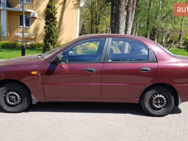 Червоний ЗАЗ Ланос, об'ємом двигуна 1.5 л та пробігом 94 тис. км за 3900 $, фото 1 на Automoto.ua